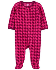 Carter's Houndstooth 2-Way-Zip Fleece Sleep and Play