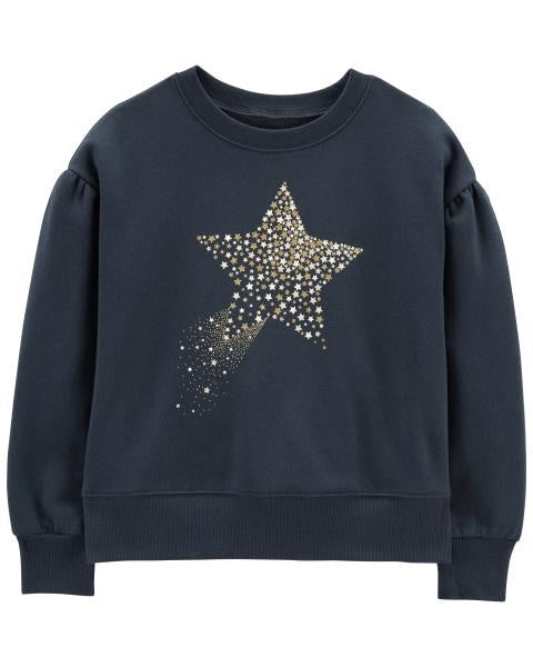 Carter's Kid Star Fleece Top with Pull-On Fleece Joggers