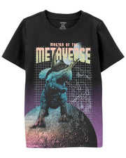 Carter's Metaverse Dinosaur Jersey Tee