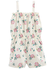 Carter's Kid Floral Print Romper