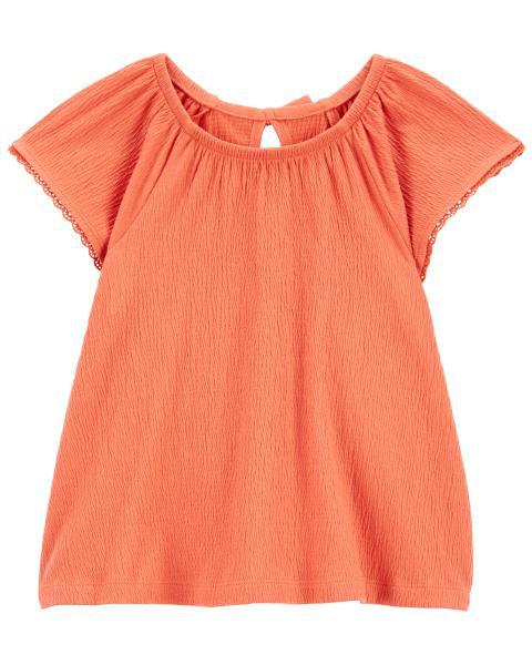 Carter's Kid Crinkle Jersey Top