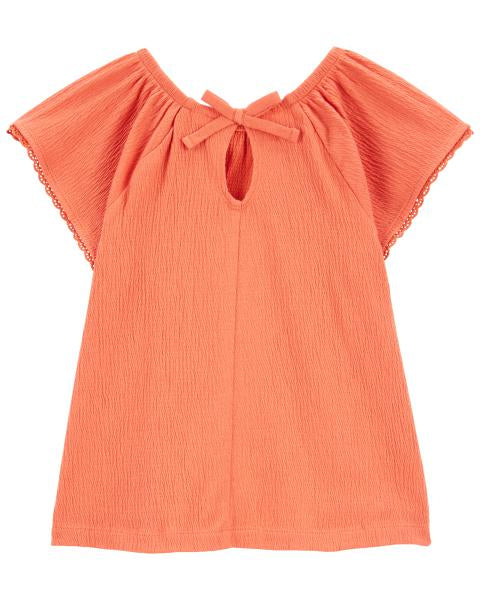 Carter's Kid Crinkle Jersey Top