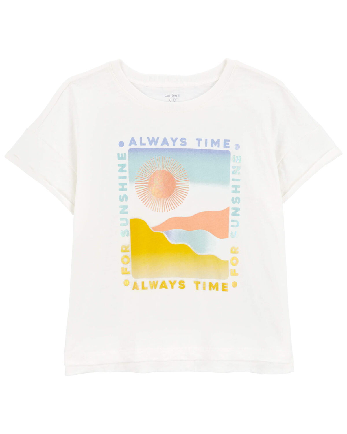 Carter's Kid Always Time For Sunshine Tee