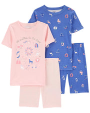 Carter's Kid 4-Piece In The Stars Pajamas Set