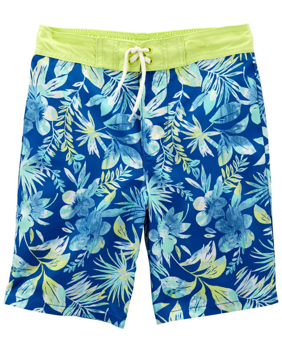 Carter's  Kid Tropical Print Swim Trunks