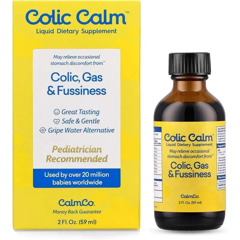 Colic Calm - Alívio de gases para bebês Gripe Water Alívio de cólicas, constipação e refluxo