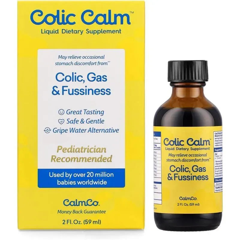 Colic Calm - Gripe Water, gotas para alívio de cólicas e gases infantis