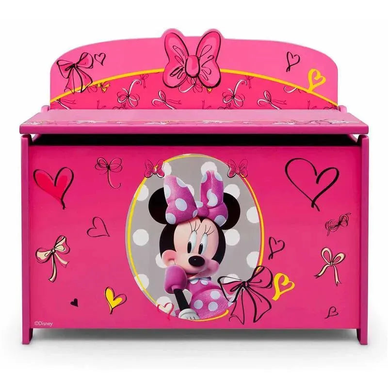 Caixa de brinquedos Delta Minnie Mouse para crianças