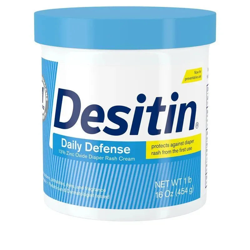 Desitin Rapid Relief 16 Oz - Frasco Azul - Assaduras de Fraldas de Bebê